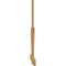 Ekena Millwork Kennewick Rough Sawn Timber Gable Bracket, Western Red Cedar, 108"W x 68"H x 2"D x 6"F, 15/12 Pitch GBW108X68X0206KEN00RWR - alternate 4